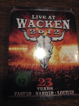 LIVE AT WACKEN 2012 @ DVD x 3 @ Saxon Testament  
