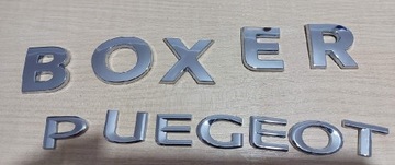 Peugeot emblemat  komplet  2015 rok