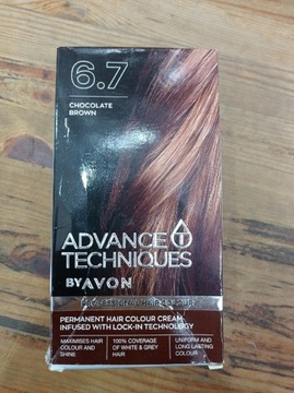 Avon farba do włosów Adv Tech 6.7 Chocolate Brown 