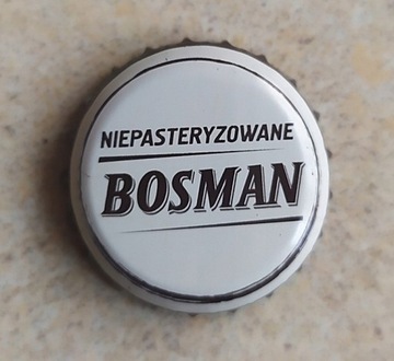 Szczecin - kapsel z piwa BOSMAN NIEPASTERYZOWANE