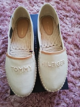 Espadryle tommy hilfiger