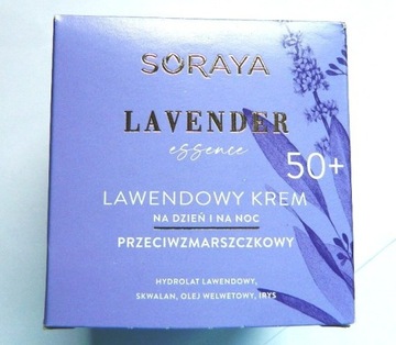 Soraya Lavender, krem przeciwzmarszczkowy +50