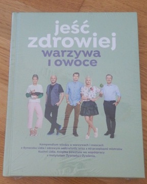 Jeść zdrowiej warzywa i owoce książka LIDLa