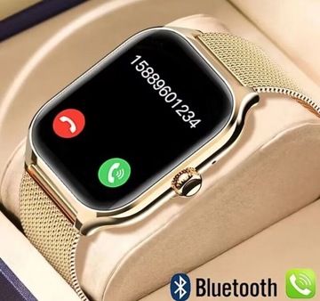 Smartwatch 2024 PIĘKNY KOBIECY + GLUKOZA + EKG + TELEFON + SPORT + WIĘCEJ!