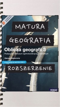 Matura rozszerzona podręcznik Oblicza geografii 3
