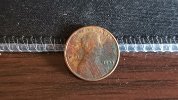 1 cent USA Lincoln 1977r.D.rzadka Stan.!