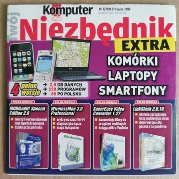 Komputer Świat Twój Niezbędnik Ekstra 2008 3 CD