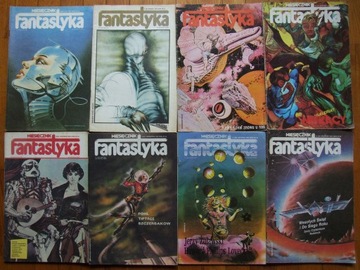 Fantastyka nr  6, 8, 9, 10,12  1985