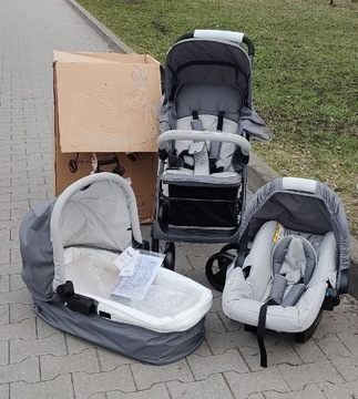 Nowy wózek dziecięcy HAUCK Shopper SLX Trio 3 w 1