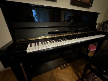 Pianino Kawai K 115 LINDEN, czarny połysk pianino