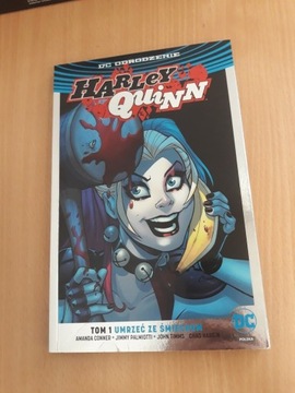 Harley Quinn Tom 1 Umrzeć ze śmiechem. Srebrny.
