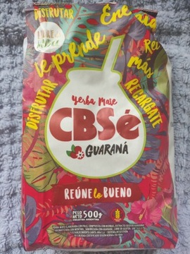 Yerba mate CBSe Energia Guarana 0.5kg 500g