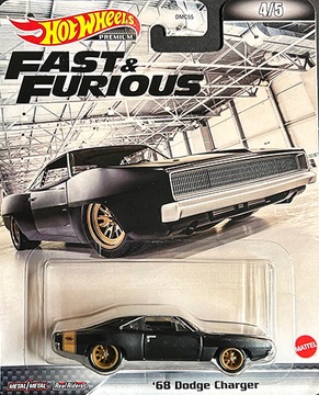 Hot Wheels 68 DODGE CHARGER Fast Furious 