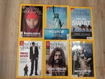 National Geographic Polska 2013 6 numerów 