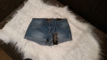 Krótkie spodenki - jeans rozm. XS
