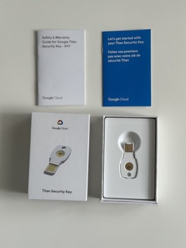 Google Titan Security Key klucz bezpieczeństwa