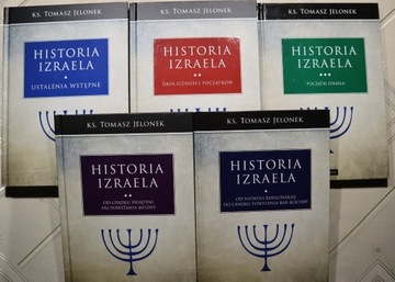 Historia Izraela (5 tomów) ks. Tomasz Jelonek