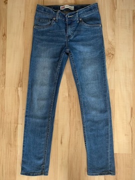 Spodnie  Jeansy Levi's 510 roz. 10A - 140 cm