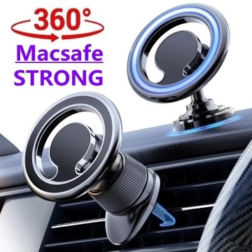 Macsafe Nowoczesny magnetyczny uchwyt na telefon do auta, stabilny i mocny 