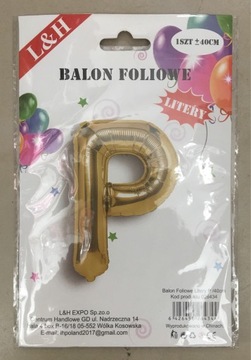 Balony litery na Hel 