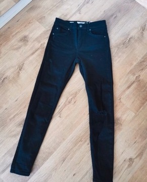 Jeansy skinny bershka