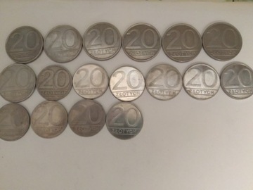 20 złotych monety