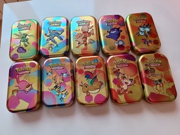 Pokémon 151 mini tin 10Szt. (Puste)