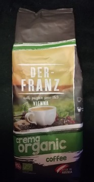 Kawa mielona DER-FRANZ crema organic 500g