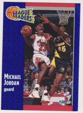 Michael Jordan - 1991-92 Fleer - Karta NBA