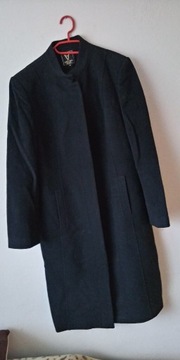 Płaszcz długi czarny XL nowy