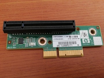 HP PCIe x8 riser card adapter P/N 603890-001