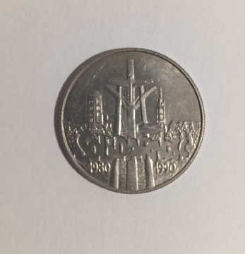 Moneta Solidarność 1990 10000 zł 