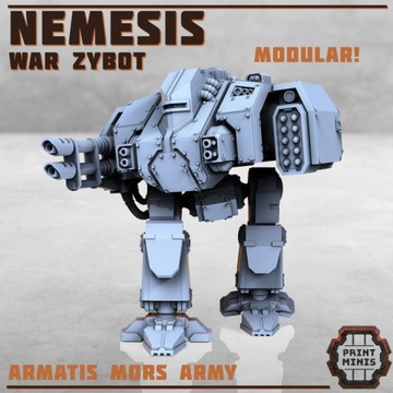 Nemesis - War Zybot - Print Minis - Druk 3D