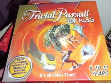 TRIVIAL PURSUIT angielska gra wersja dla DZIECI
