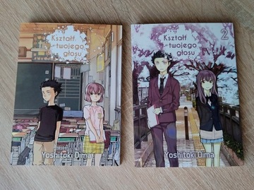 Manga Kształt twojego głosu - tomy 1-2