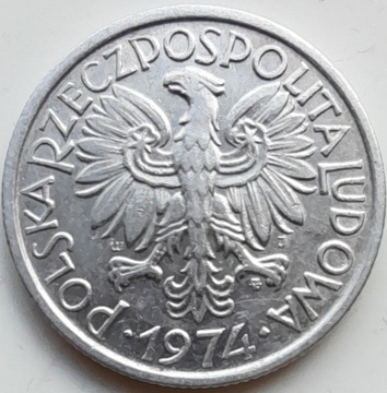 Polska - 2 złotych, Jagody, 1974