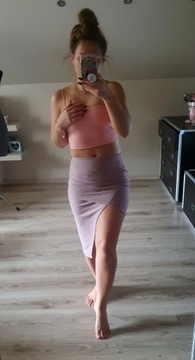 spódnica asymetryczna xs missguided