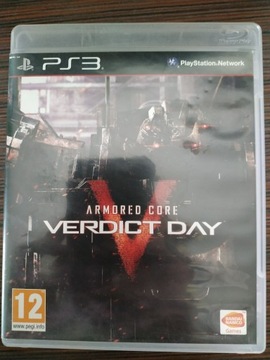 Armored Core Verdict Day gra na konsole ps3 unikat