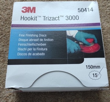 3M Hookit Trizact 3000. 15szt