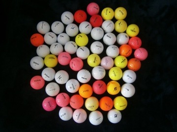 piłki golfowe mix 60 sztuk dobre marki