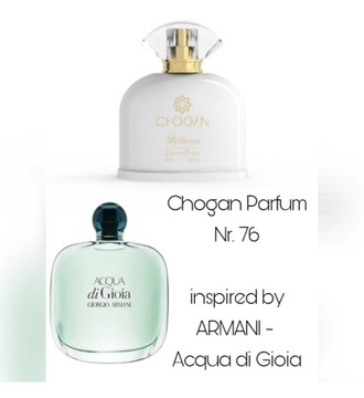 Perfumy CHOGAN inspirowane ARMANI -ACQUA DI GIOIA