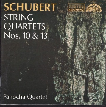 Schubert / Str Quartets nos.10,13 / Panocha Q