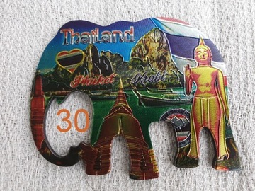 Tajlandia, Thailand - Magnez , magnes na lodówkę