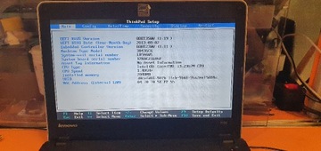 Lenovo E120 - 11,6" i3-2367M / 0gb / 0gb BIOS OK