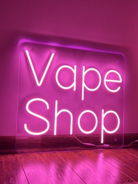 Neon Led „Vape Shop”