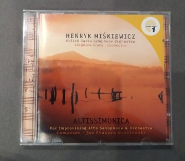 Henryk Miśkiewicz Altissimonica Ptaszyn CD ideał 