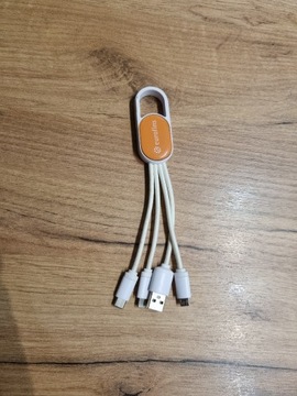 Przejściówka 4in1 USB, USB-C, Lightning, microUSB