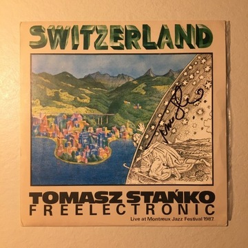 Tomasz Stanko Switzerland AUTOGRAF WINYL 