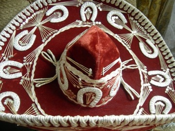Sombrero PIGALLE oryginalne + buty meksykańskie