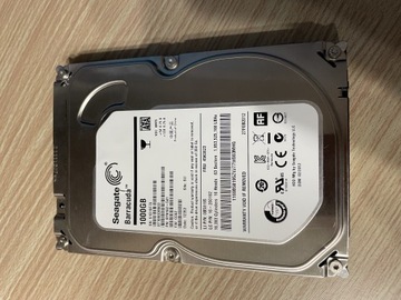 Dysk HDD Seagate Barracuda 1TB 3,5” 7200RPM